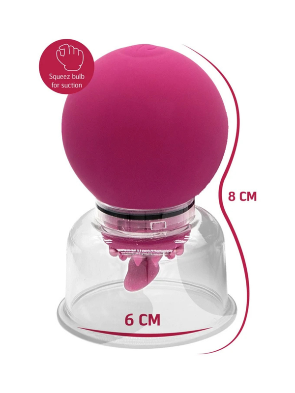 Vibrating & Rotating Nipple & Clitoral Pump