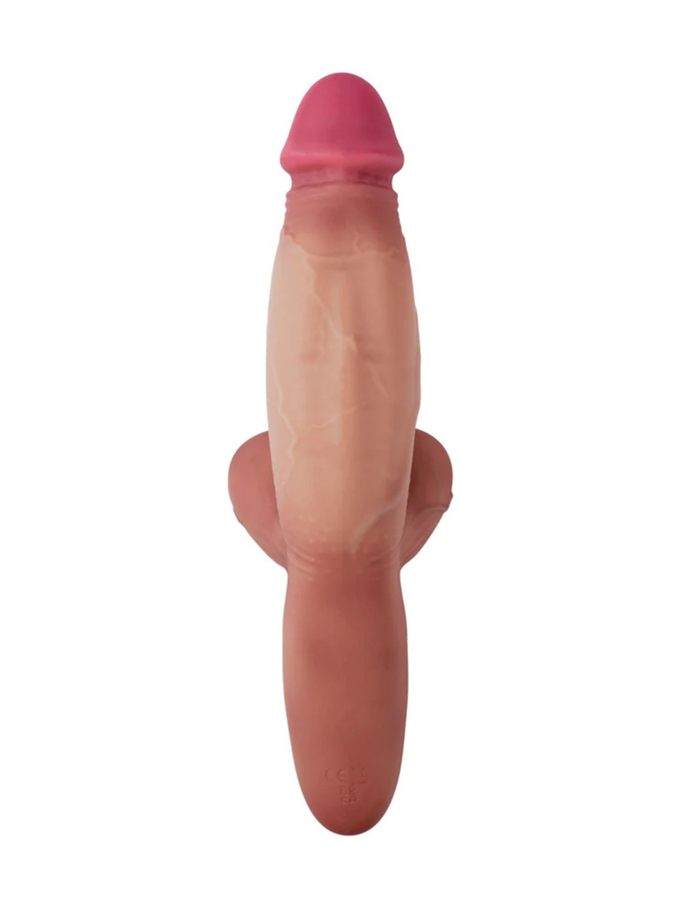 Heavy Hitter Vibrating Dildo Liquid Silicone