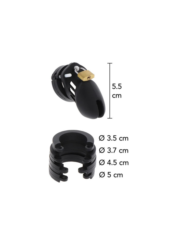 Chastity Cock Cage Silicone Small