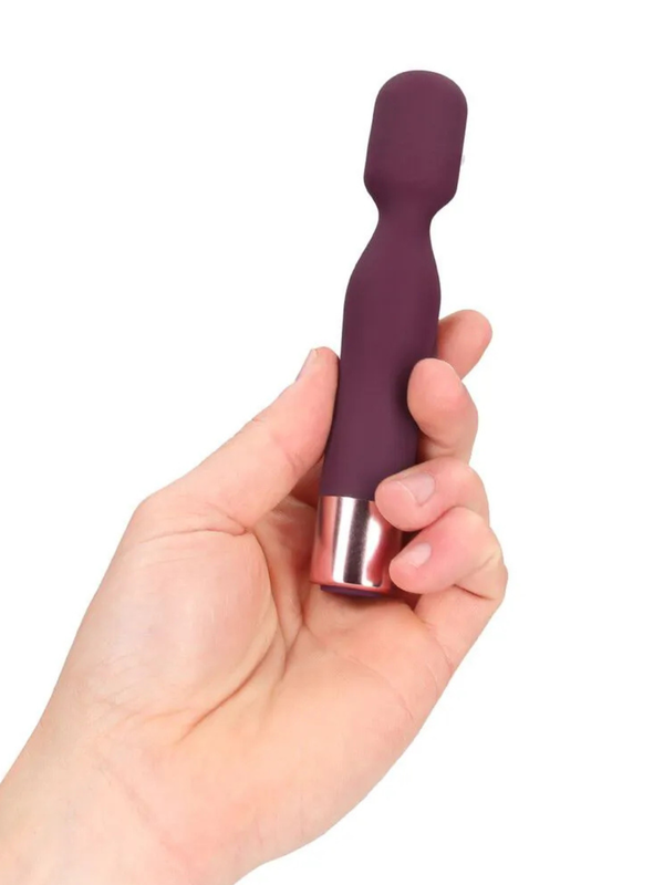 Mini Classic Wand Vibrator - Burgundy