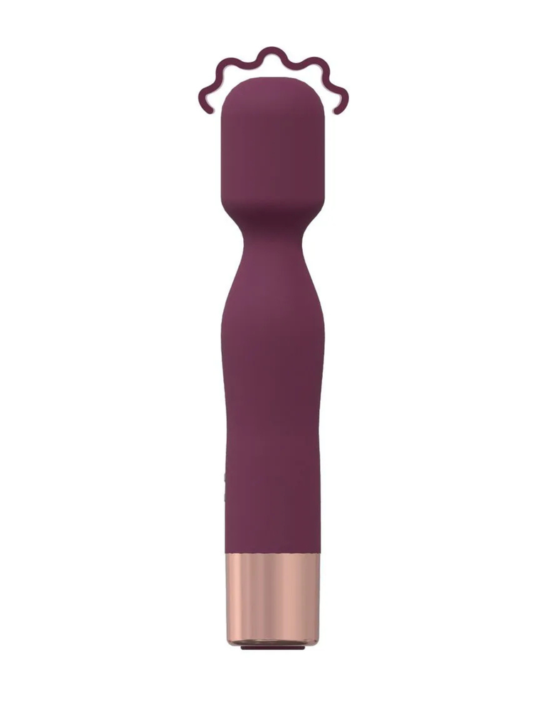 Mini Classic Wand Vibrator - Burgundy