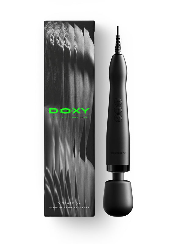 Doxy 2.0 Mains Powered Wand Massager Black