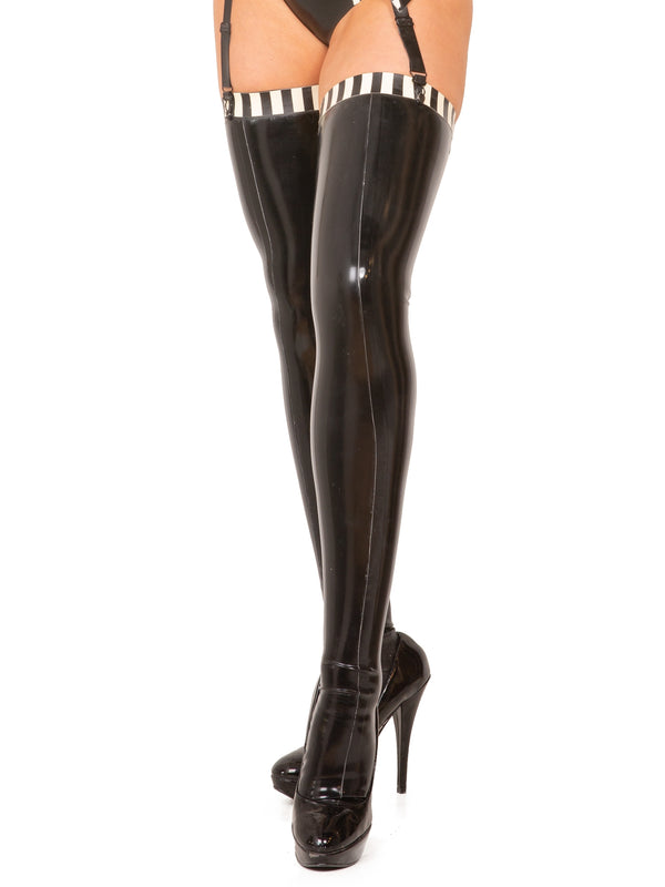 Clearance - Surrender Latex Stockings Size M