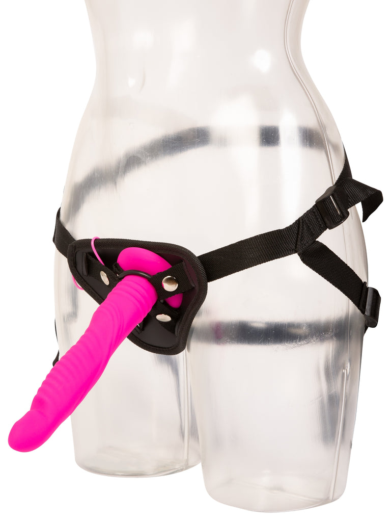 Skin Two UK 8 Inch Strap-On Set Pink - One Size Strap Ons