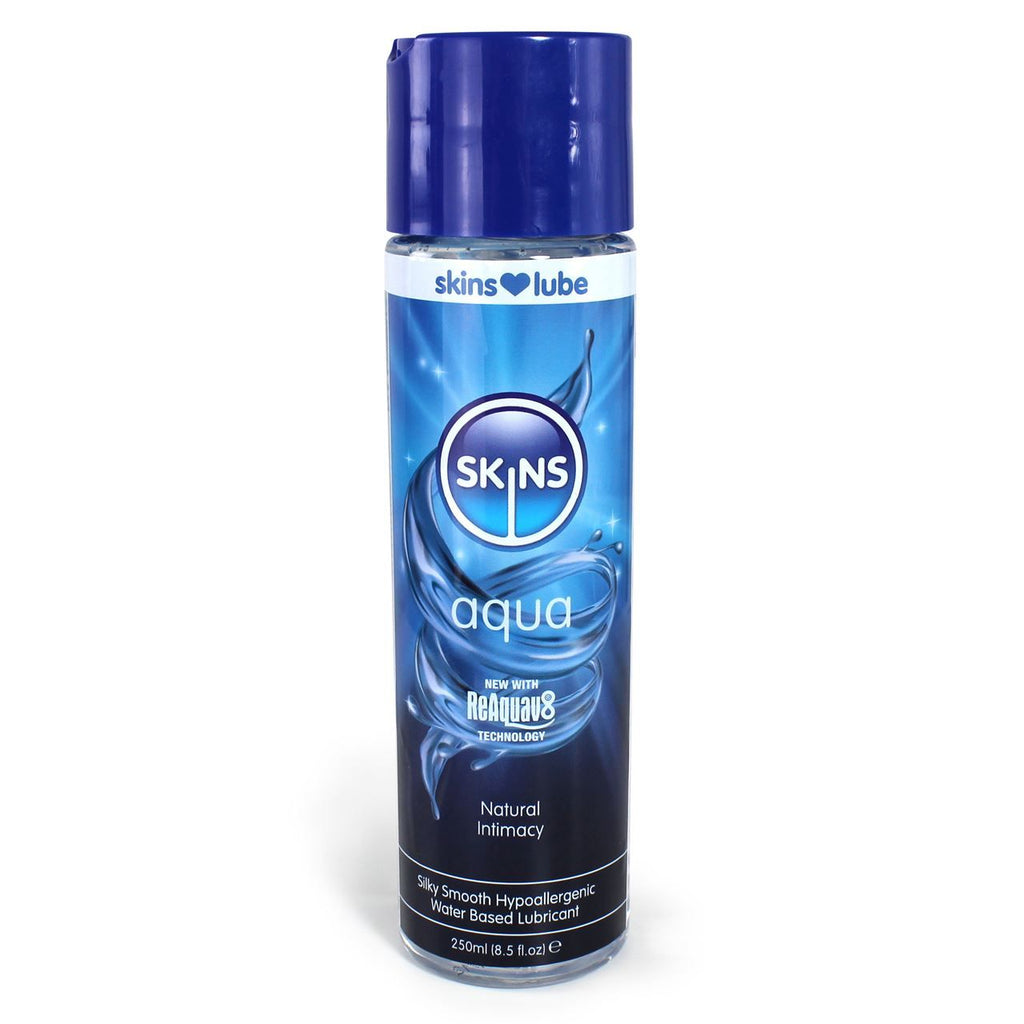 Skin Two UK Skins Aqua Water Based Lubricant 250ml Lubes & Oils