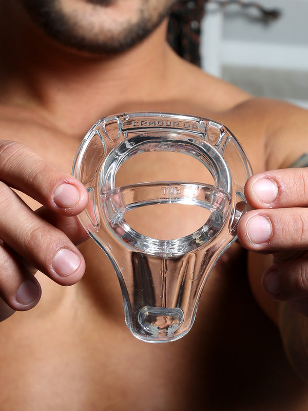 Skin Two UK Armour Tug Clear Male Sex Toy