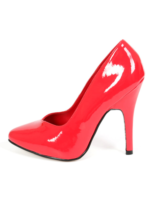 Skin Two UK Back to Basics Court Shoe Red Shoes