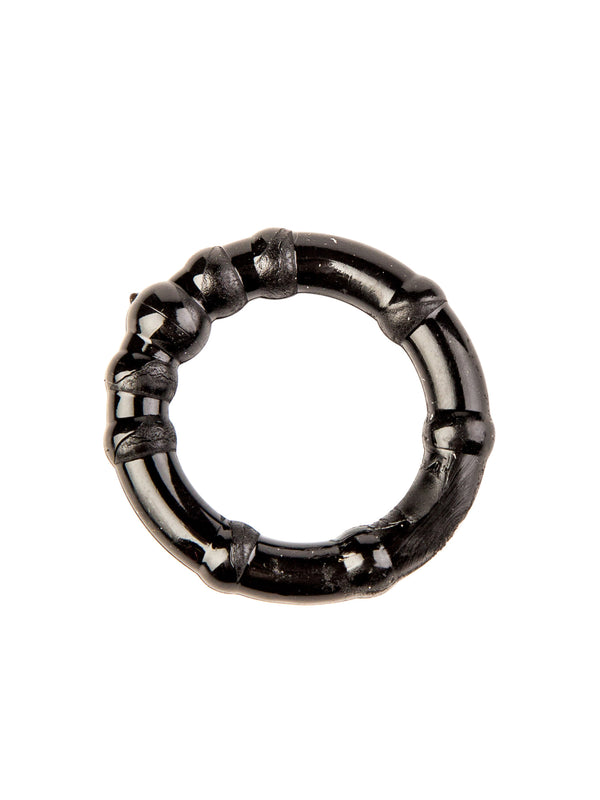 Skin Two UK Black Cock Rings 3 Pack Male Sex Toy
