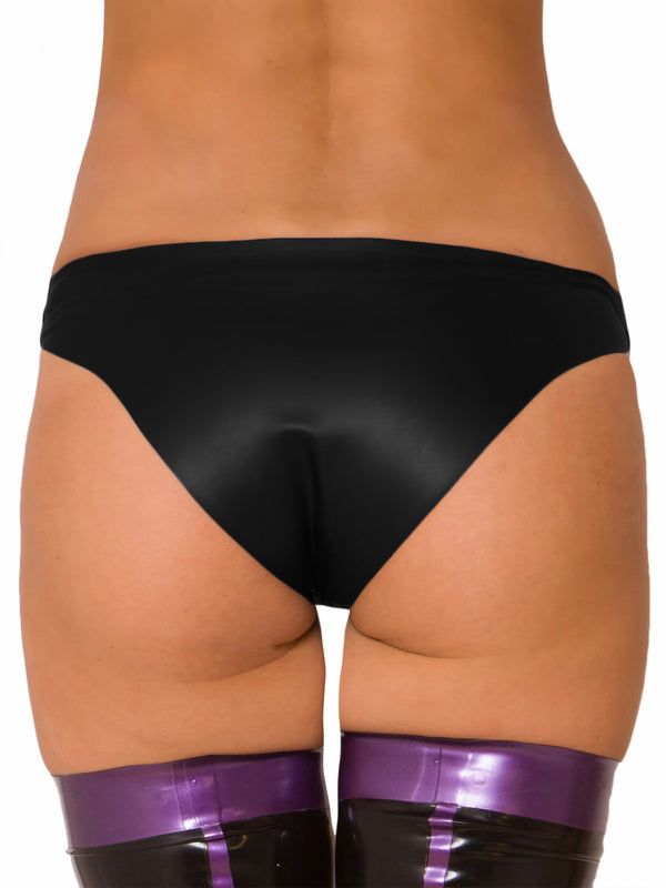 Skin Two UK Black Connoisseur Latex Briefs Knickers