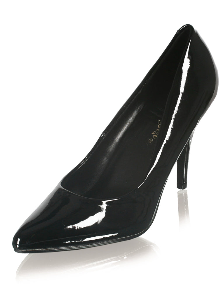 Skin Two UK Black Pleaser Femme Fatale Court Shoes - UK 9 Shoes