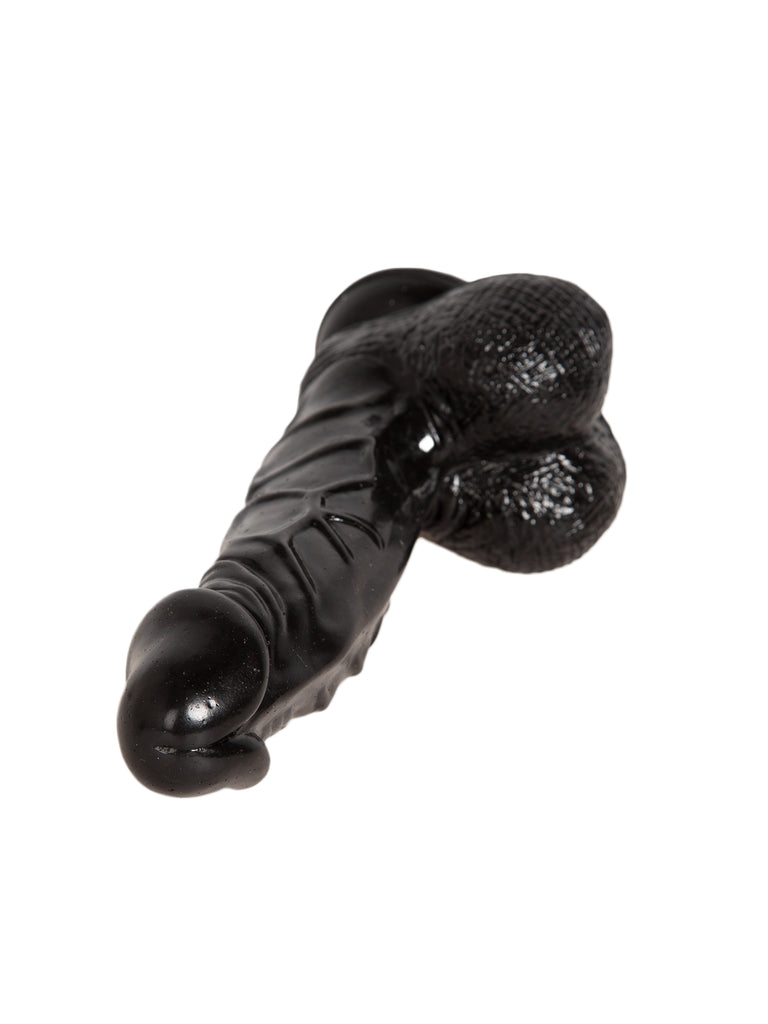 Black Veined Dildo | Realistic Dildo with Suction Cup Base | Sex Toys |  honour  Skin Two UK