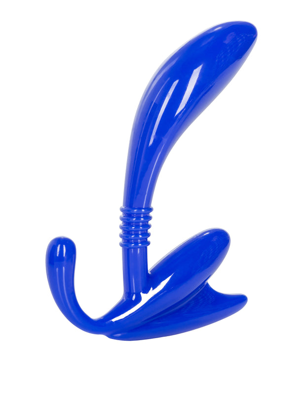 Skin Two UK Blue Apollo Curved Prostate Probe Male Sex Toy