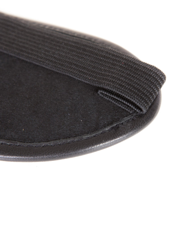 Skin Two UK Blue Leather Blindfold With Black Trim - One Size Blindfolds
