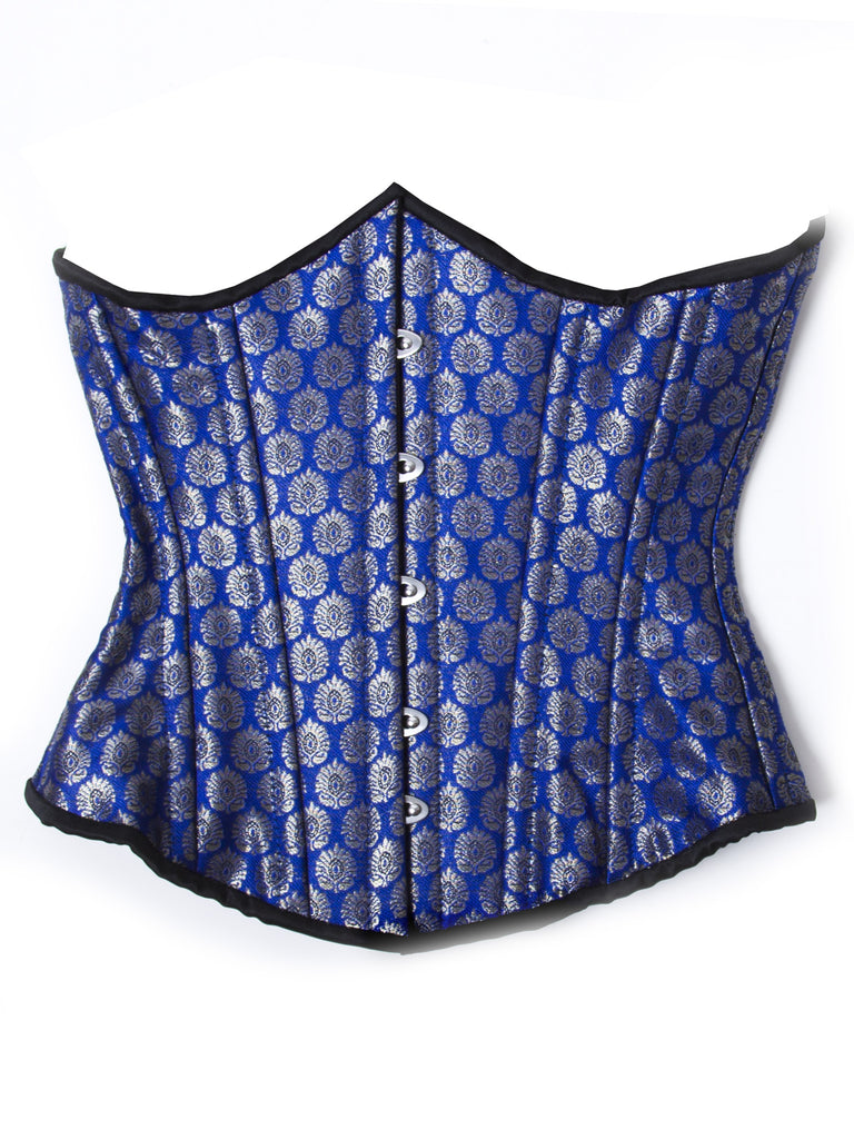 Skin Two UK Blue Patterned Corset S Corset