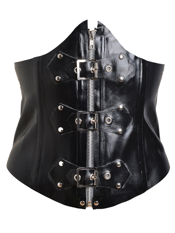Skin Two UK Plus Size Bondage Latex Corset Corset