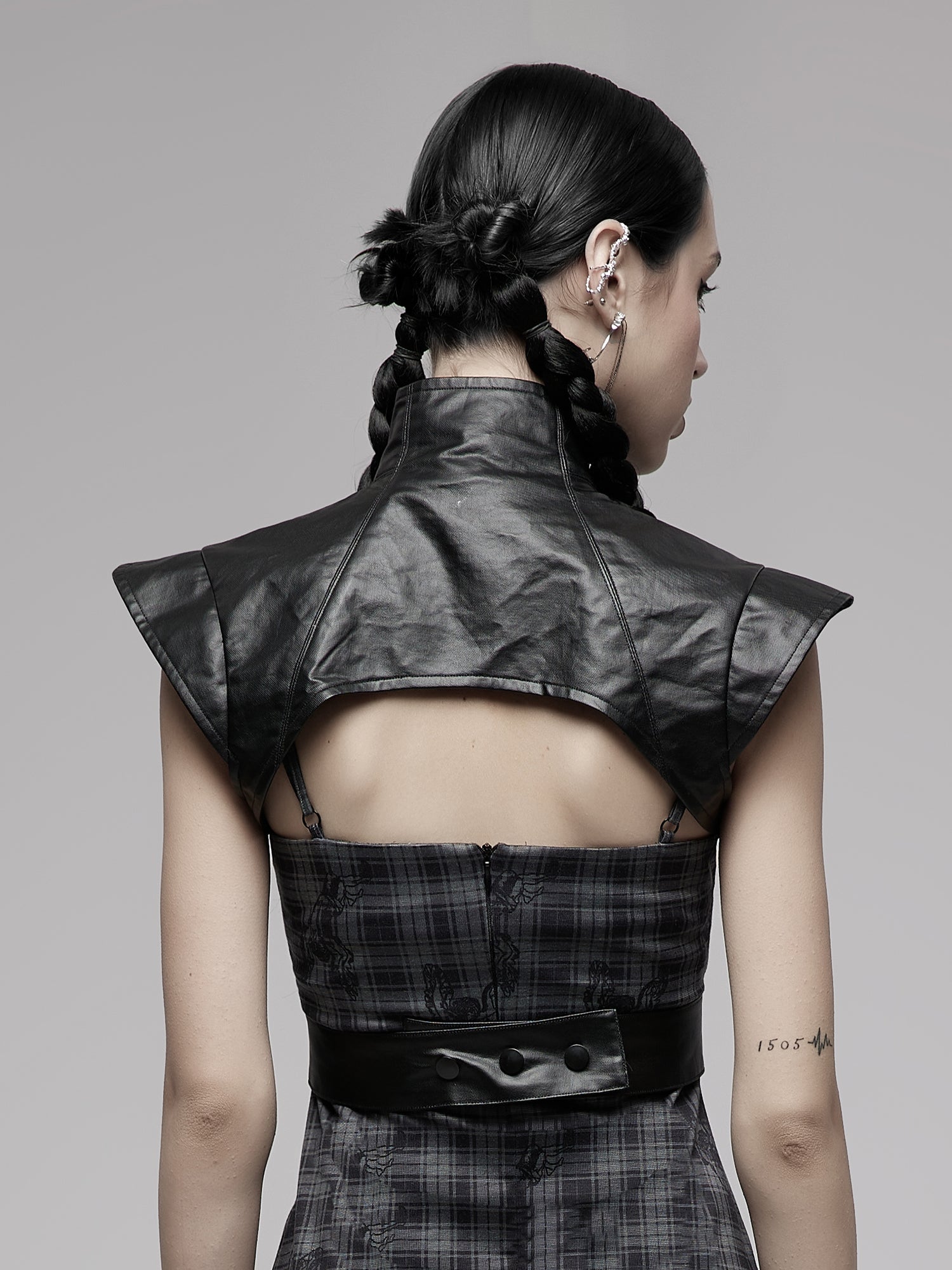 Shoulder Cover with Removable Belt from Punk Rave – Skin Two UK