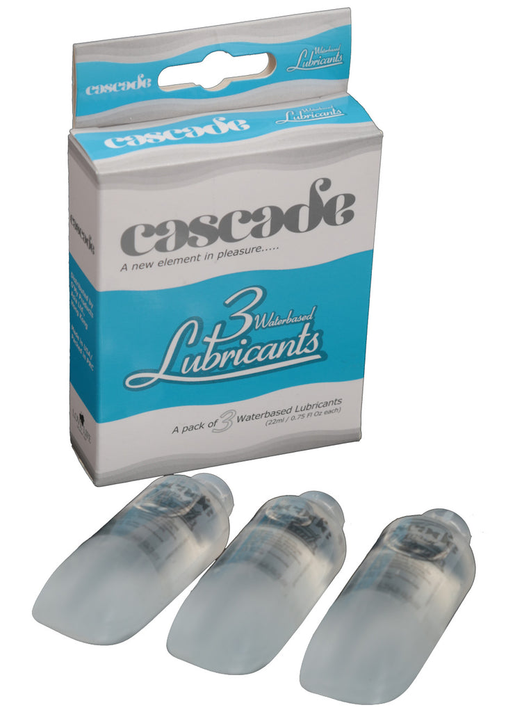 Skin Two UK Cascade Vibrator Lube Refill Cartridge 3 Pack Lubes & Oils