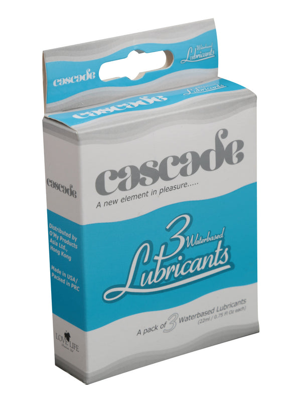 Skin Two UK Cascade Vibrator Lube Refill Cartridge 3 Pack Lubes & Oils