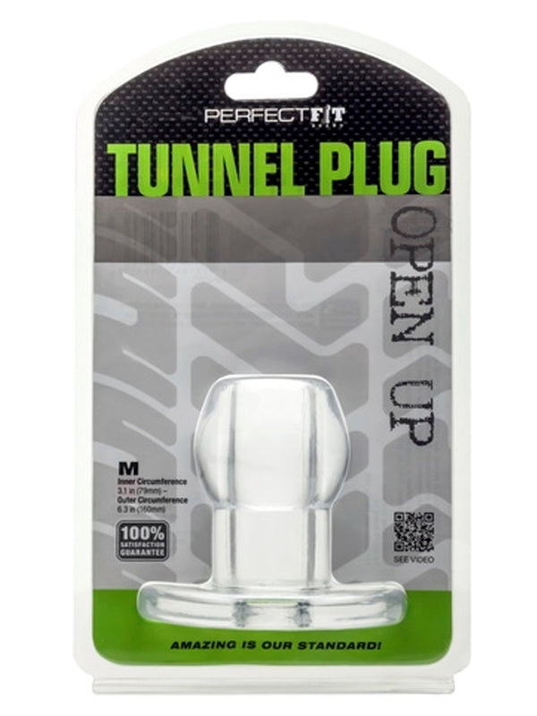Skin Two UK Clear Medium Tunnel Plug Anal Toy