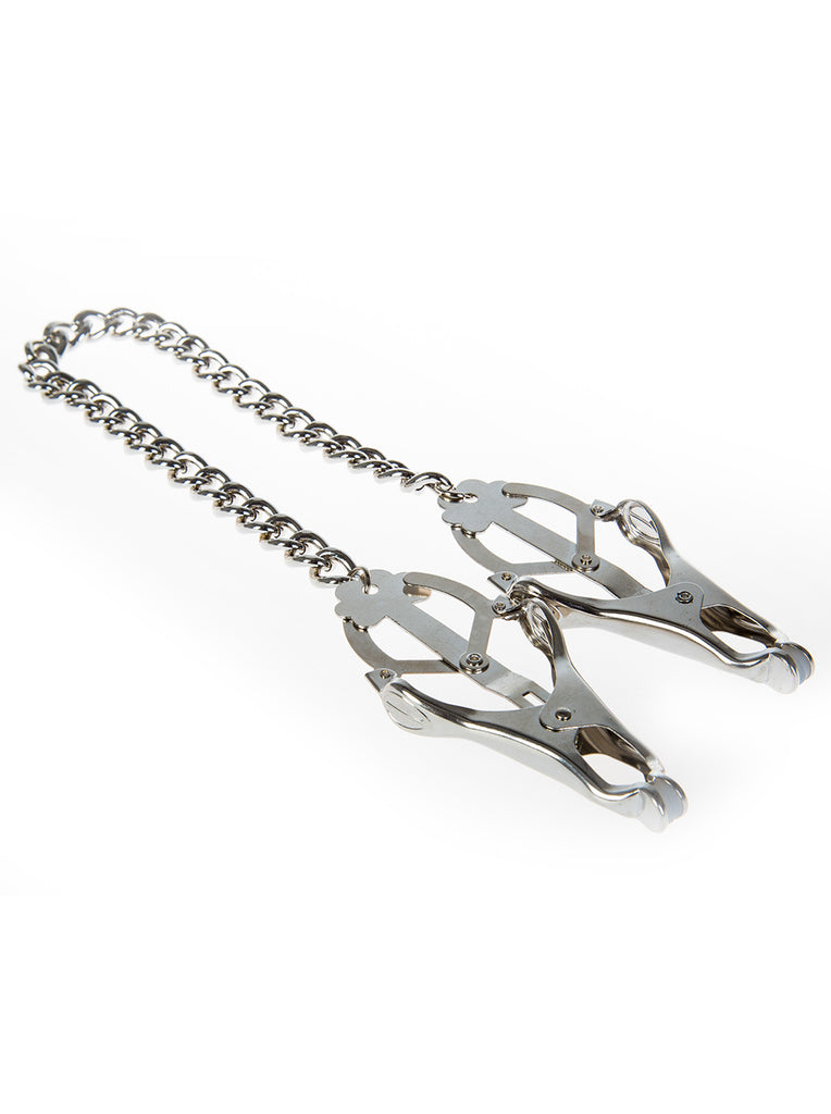 Nipple Clamps Chain Bondage Play main image 1