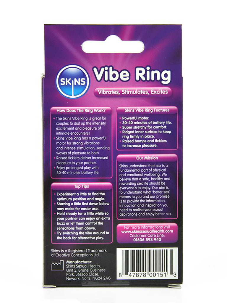 Skins Vibrating Ring | Cock and Ball Toys from Honour  Skin Two UK