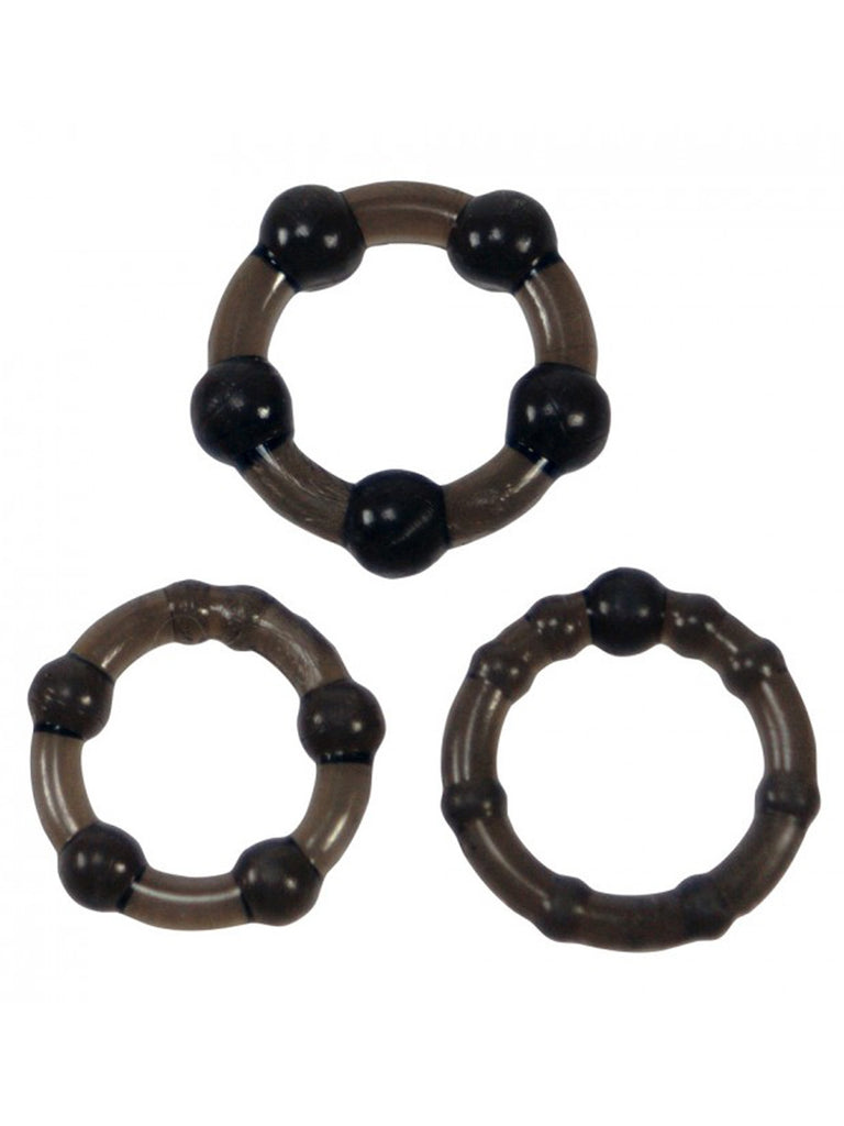 Skin Two UK Easy Squeeze Cock Ring Set Male Sex Toy