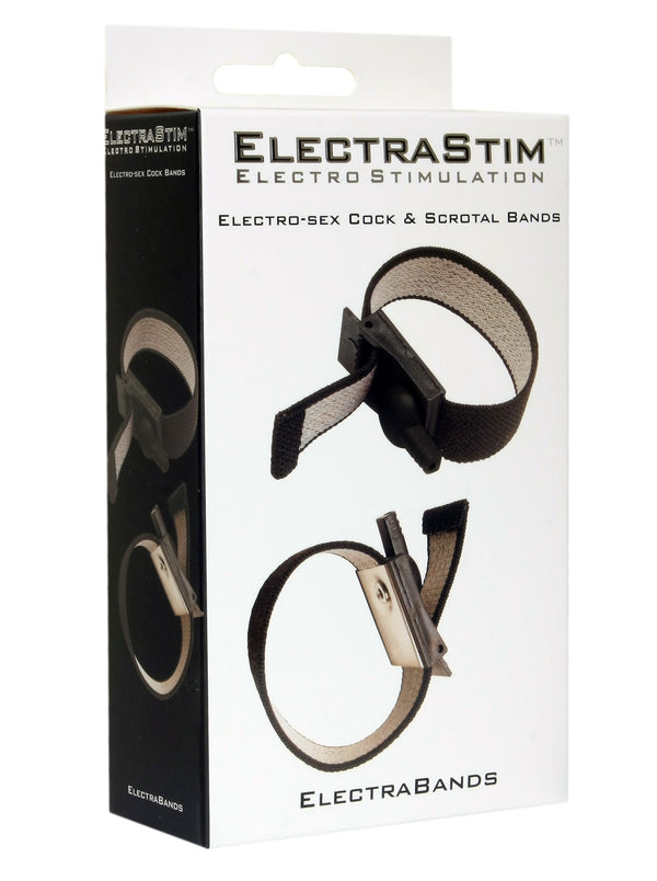 Skin Two UK Electrastim Fabric Cock and Scrotal Bands Electro Sex