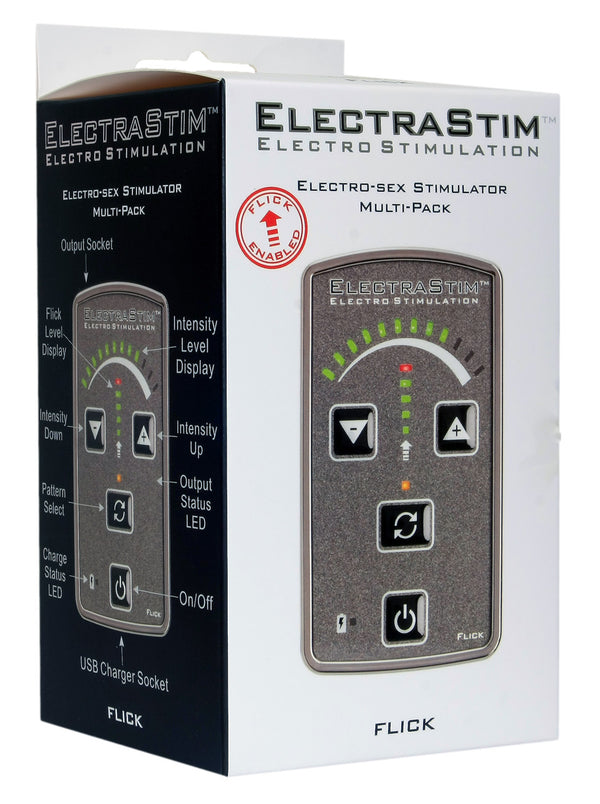 Skin Two UK Electrastim Flick Stimulator Multi-Pack Electro Sex