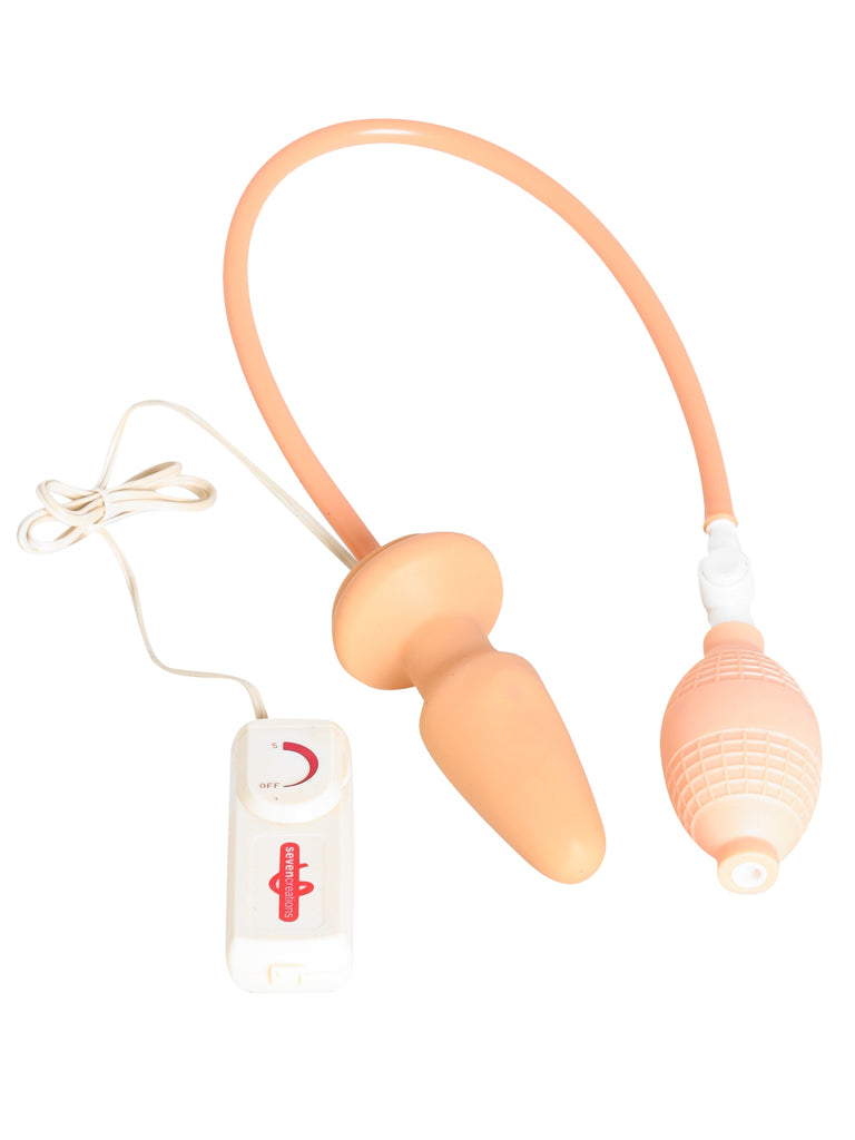 Inflatable Vibrating Butt Plug Skin Two UK Inflatable Vibrating Butt Plug Skin Two UK