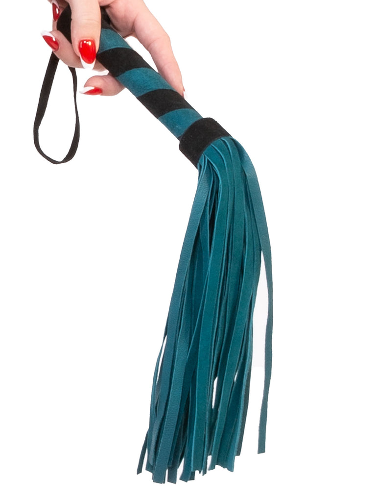 Skin Two UK Sensual Suede Flogger Pink Flogger