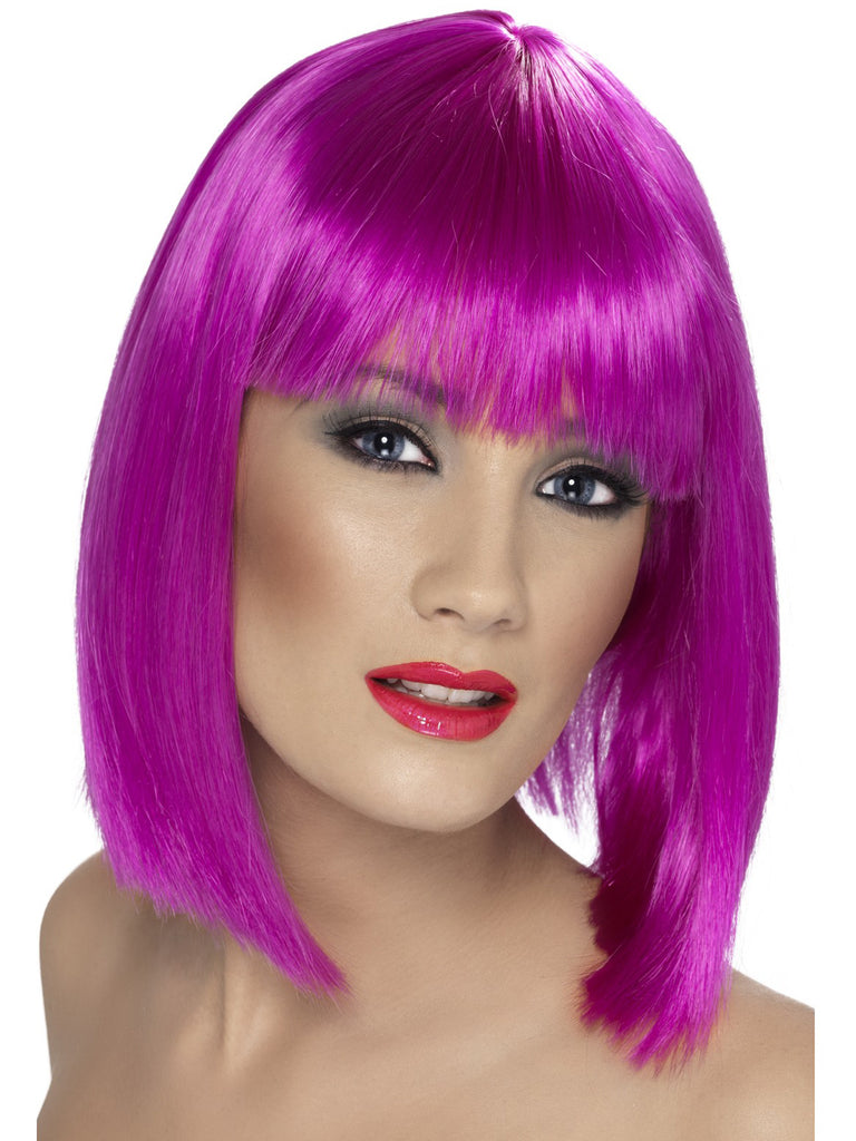 Skin Two UK Glam Wig Neon Purple Wig