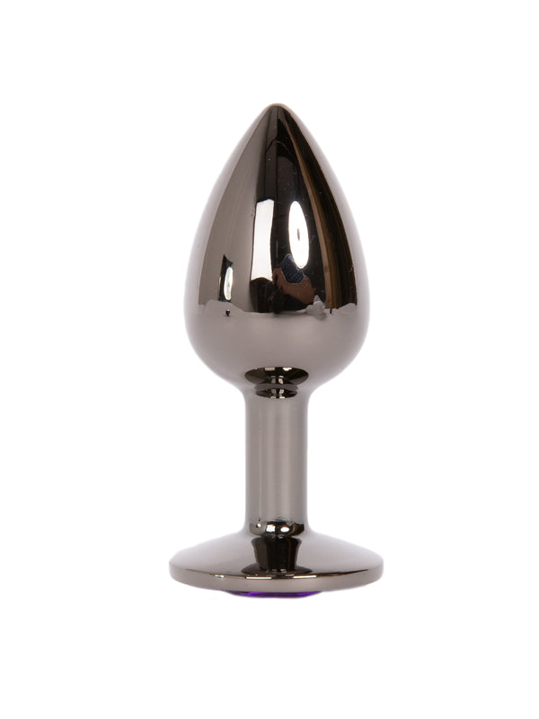 Skin Two UK Gunman Purple Butt Plug Medium Anal Toy