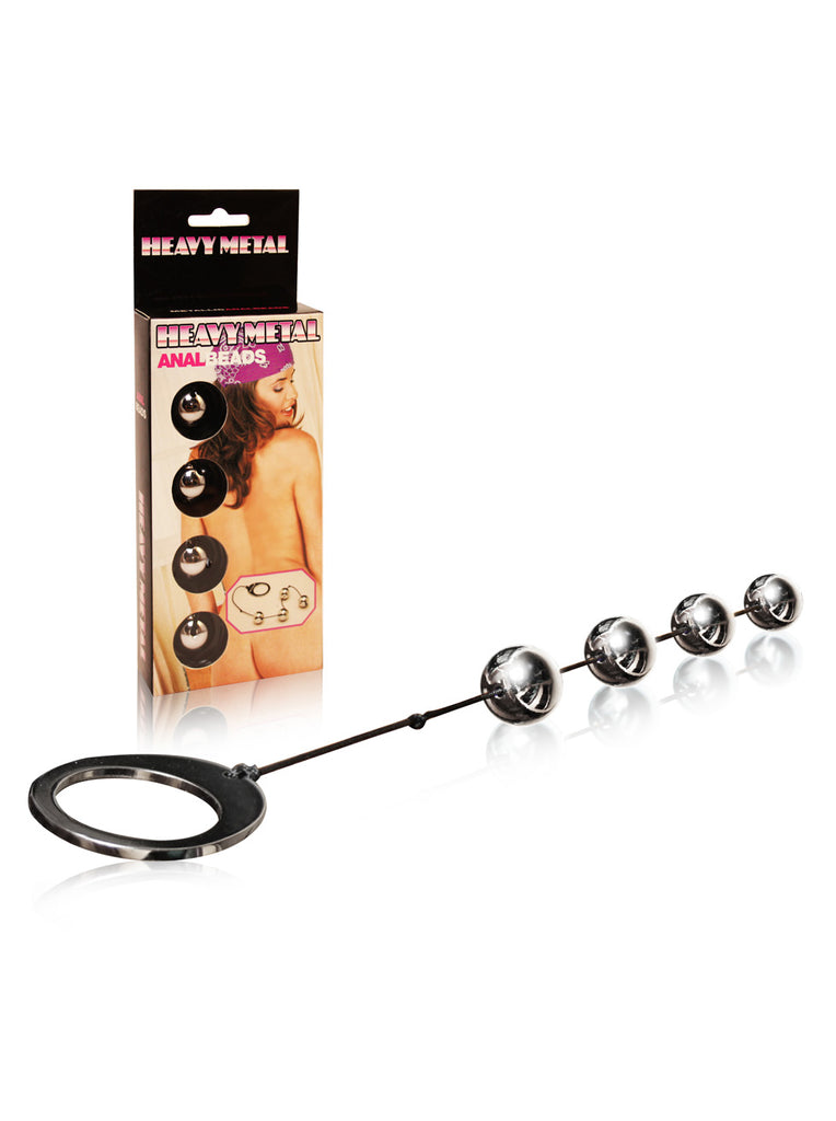 Heavy Metal Solid Metallic Anal Beads Skin Two UK Heavy Metal Solid Metallic Anal Beads Skin Two UK