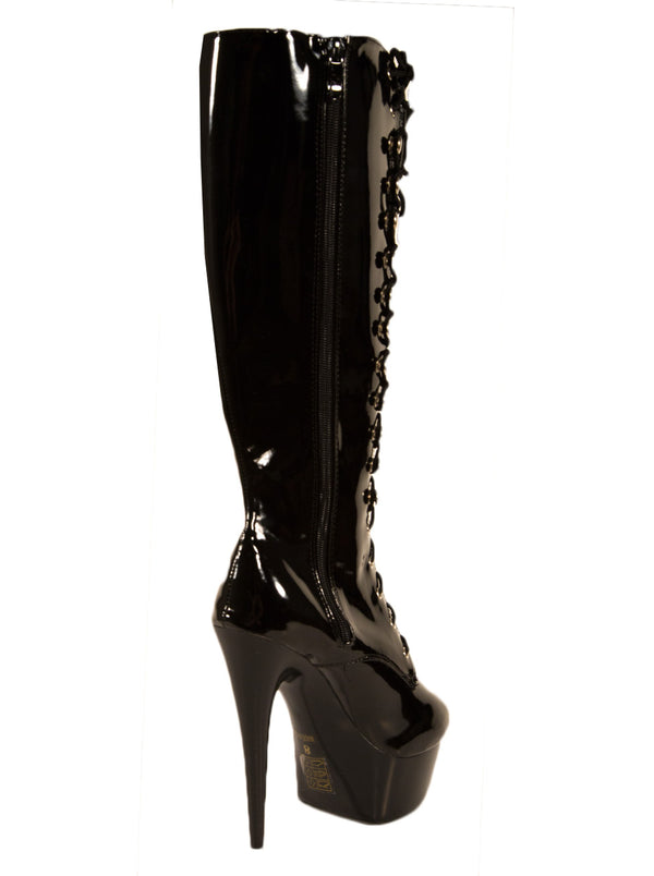 Skin Two UK Jungle Knee High Boots Shoes