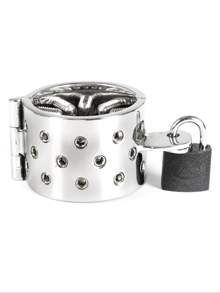 Skin Two UK Kinky Chastity Cock Ring with Stimulators Cock & Ball