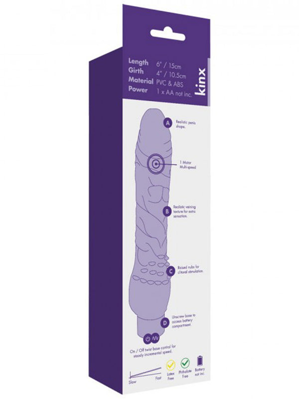 Skin Two UK Kinx Royal 6 Realistic Vibrator Vibrator