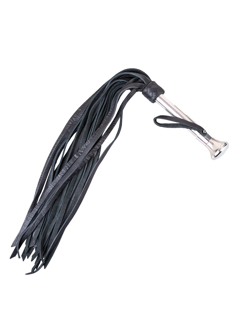Skin Two UK Stainless Steel Leather Flogger Flogger