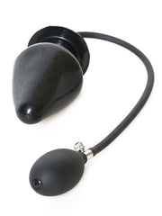 anal plug latex Latex briefs with inflatable anal plug