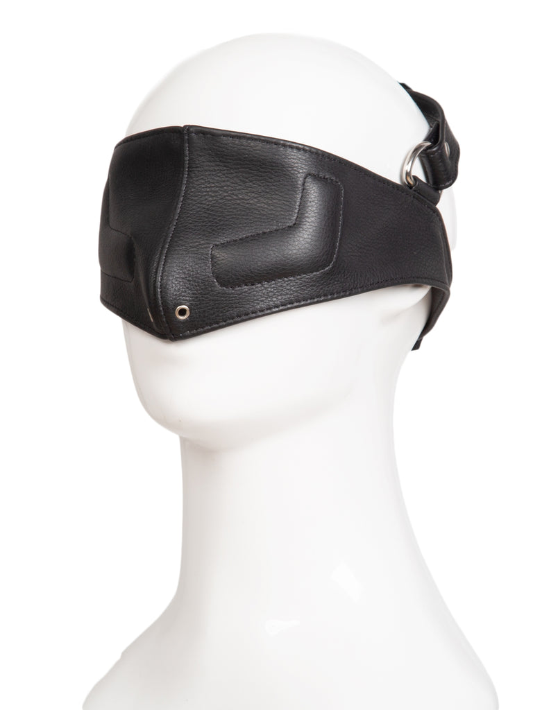 Skin Two UK Leather Blackout Blindfold - One Size Blindfolds