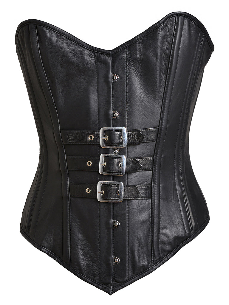 Skin Two UK Leather Buckled Vanity Corset Corset
