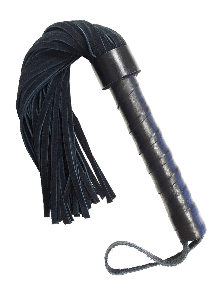 Skin Two UK Leather Handle Short Suede Flogger Flogger