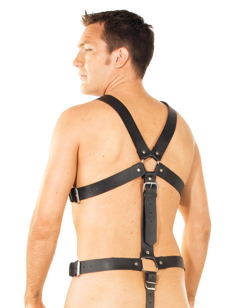 Skin Two UK Leather Men's Harness - One Size Harness