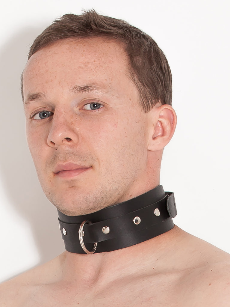 Skin Two UK Leather O-Ring Collar Collar