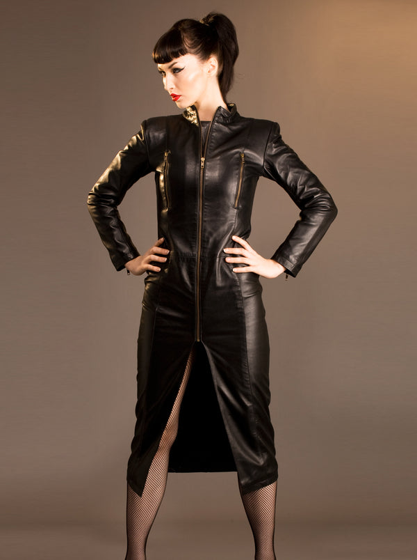 Skin Two UK Leather Oppressor Dress Dress