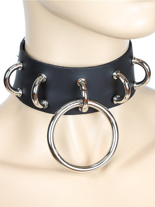 Skin Two UK Leather Screwed Collar Collar