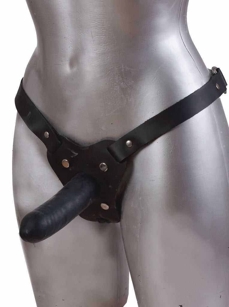 Skin Two UK Leather Strap-On Harness - One Size Strap Ons
