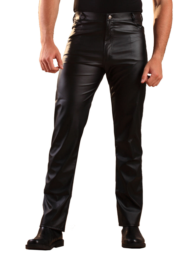 Skin Two UK Leatherette Jeans Trousers
