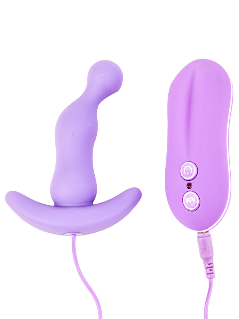 Skin Two UK Love Balls Purple Vibrating Butt Plug Anal Toy