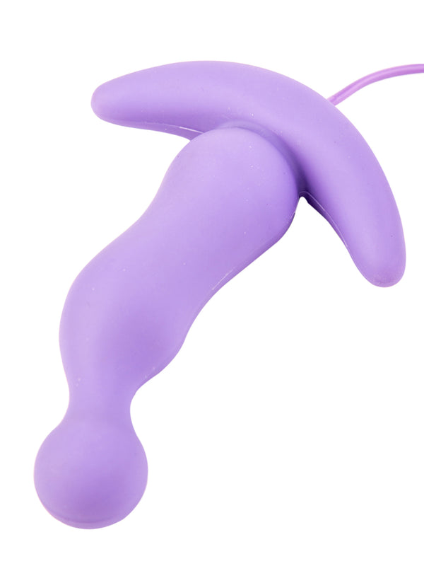 Skin Two UK Love Balls Purple Vibrating Butt Plug Anal Toy