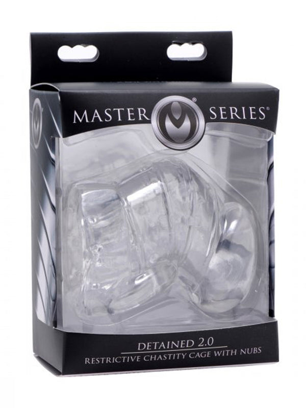 Skin Two UK Master Series Detained 2.0 Chastity Cage Chastity
